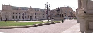 Biblioteca Nazionale Torino e piazza Carlo Alberto