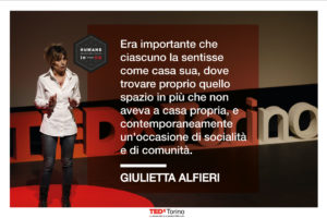 Giulietta Alfieri parla della Casa del Quartiere a Humans in CO, evento firmato TEDxTorino